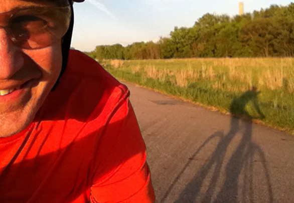 Mark on a Bike